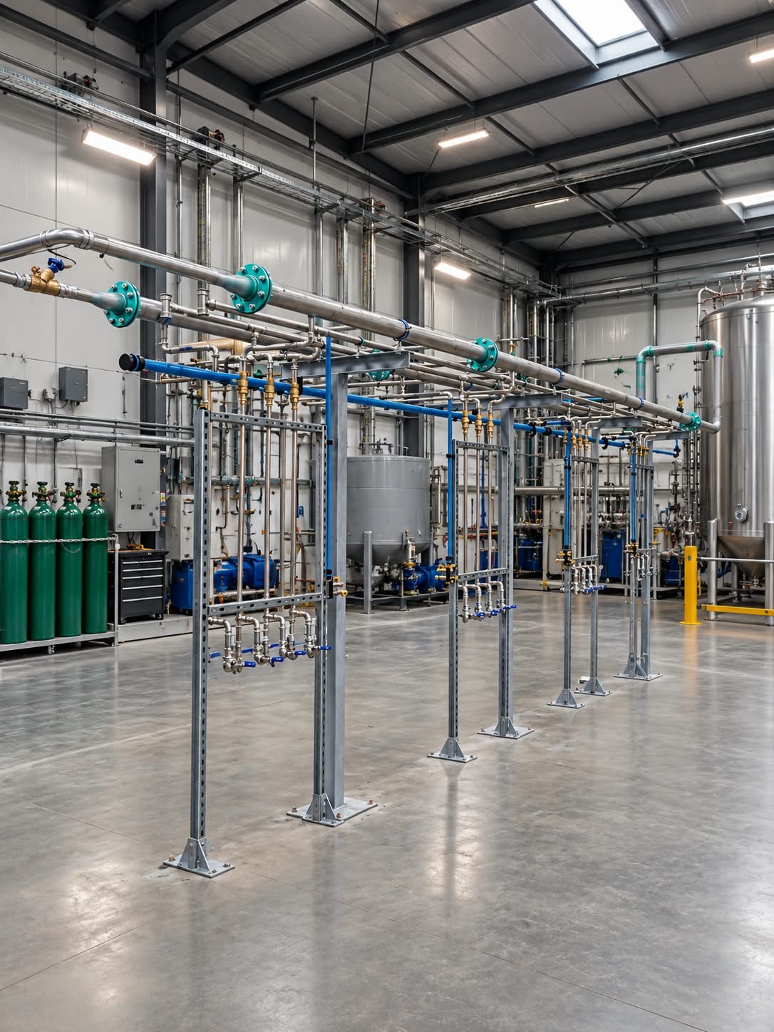 Plant room installation